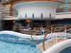picture of pool and bar on cruise ship.