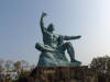 The Peace Statue - Sapphire Princess cruise review pictures in Nagasaki Japan