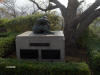 pictures of donated statues at Peace Memorial Park in Nagasaki Japan