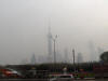 Picture of air pollution in Shanghai China