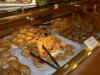 pictures of pastery on a cruise ship buffet line