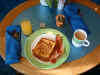 Oosterdam cruise ship pictures - photos of french toast and bacon for breakfast