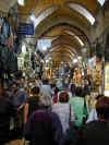 picture of the crowds inside the Grand Bazaar