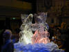 picture of ice sculpture at the Grand Buffet