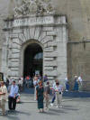 picture of the entrance to the Vatican City 
