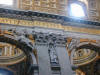 picture of the inside of St. Peter's Basilica in the Vatican
