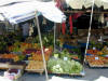 picture of fruit stall in Kusadasi on our Millennium cruise