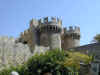 picture of a fortress on the Greek Island of Rhodes