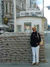 picture of Checkpoint Charlie guardhouse in Berlin Germany