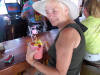 picture of mixed drink in the Caribbean