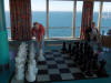 Huge Chess set on the deck of the Oosterdam - Cruise reivew photos