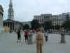 picture taken in Trafalgar Square and the St. Martins church