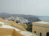 spectacular view of Santorini Greece we took on our Orient Lines Crown Odyssey cruise ship vacation