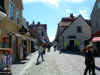 photo of the old town shopping area