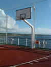 picture of a Basketball court on the top deck of the Oosterdam