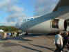 picture of the airplane we were about to board